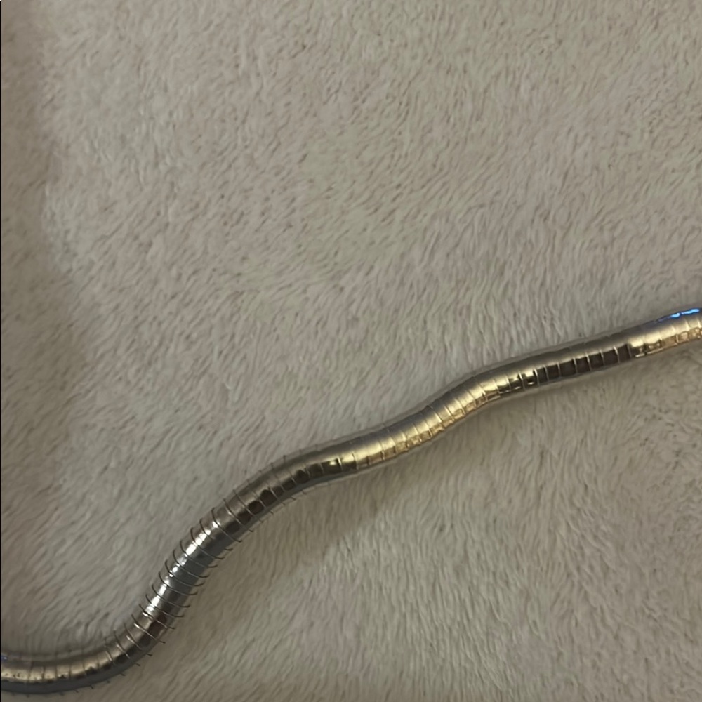 Silver Snake Necklace - Picture 10 of 12